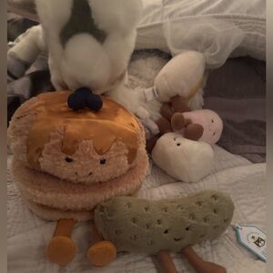 Jellycat Plush Stack with Pancake and Pickle